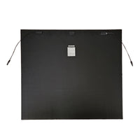 Sunman eArc 200W Black Square Flexible Solar Panel - Junction Box Underneath
