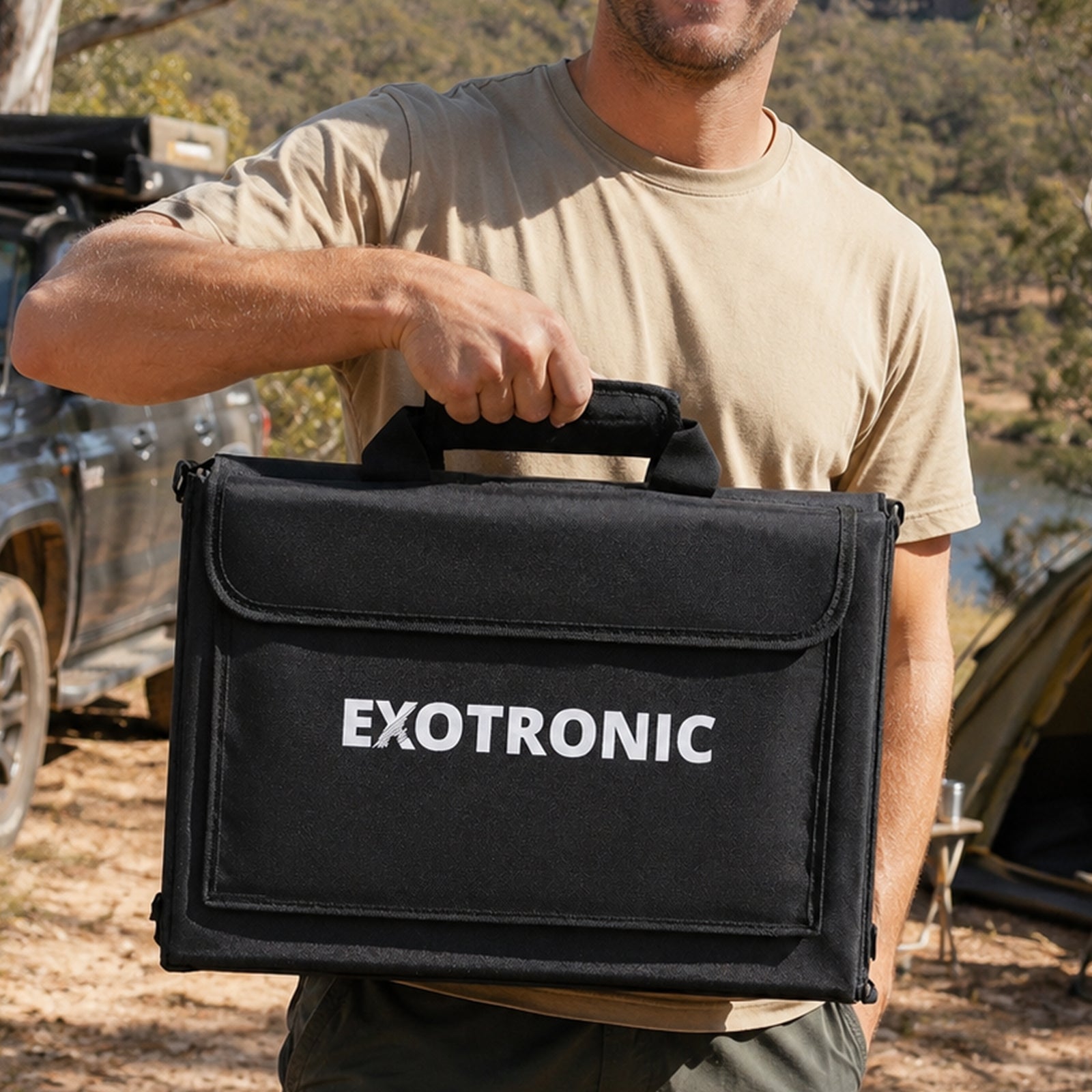 Exotronic 200W Fusion Folding Solar Blanket | No Controller