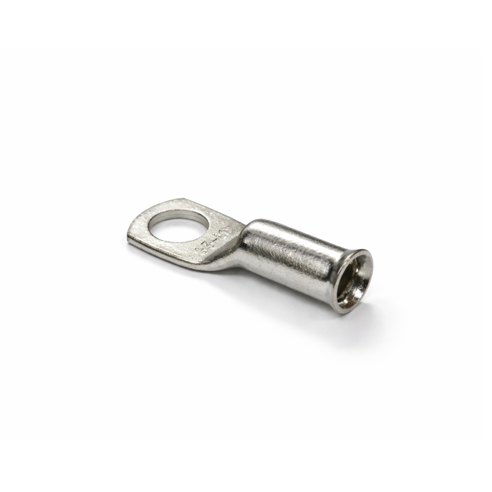 Single 25mm² tinned copper lug with bellmouth entry and M10 stud hole