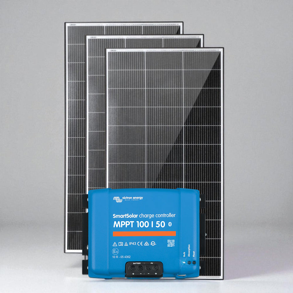 Exotronic 3x 200w Solar Panel & Victron SmartSolar MPPT 100/50 Bundle