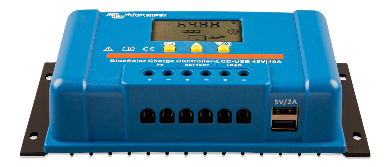 Victron 48V 10A BlueSolar PWM-LCD&USB Solar Charge Controller