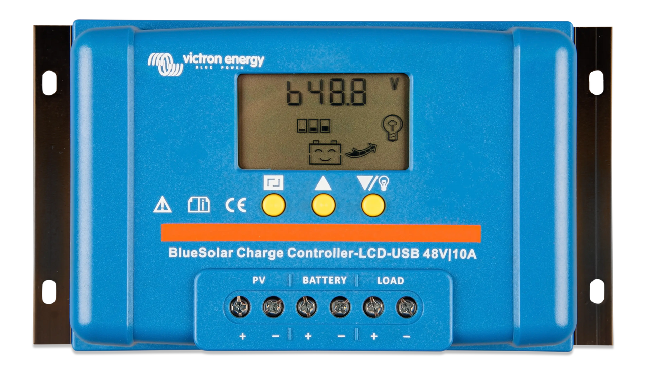Victron 48V 10A BlueSolar PWM-LCD&USB Solar Charge Controller