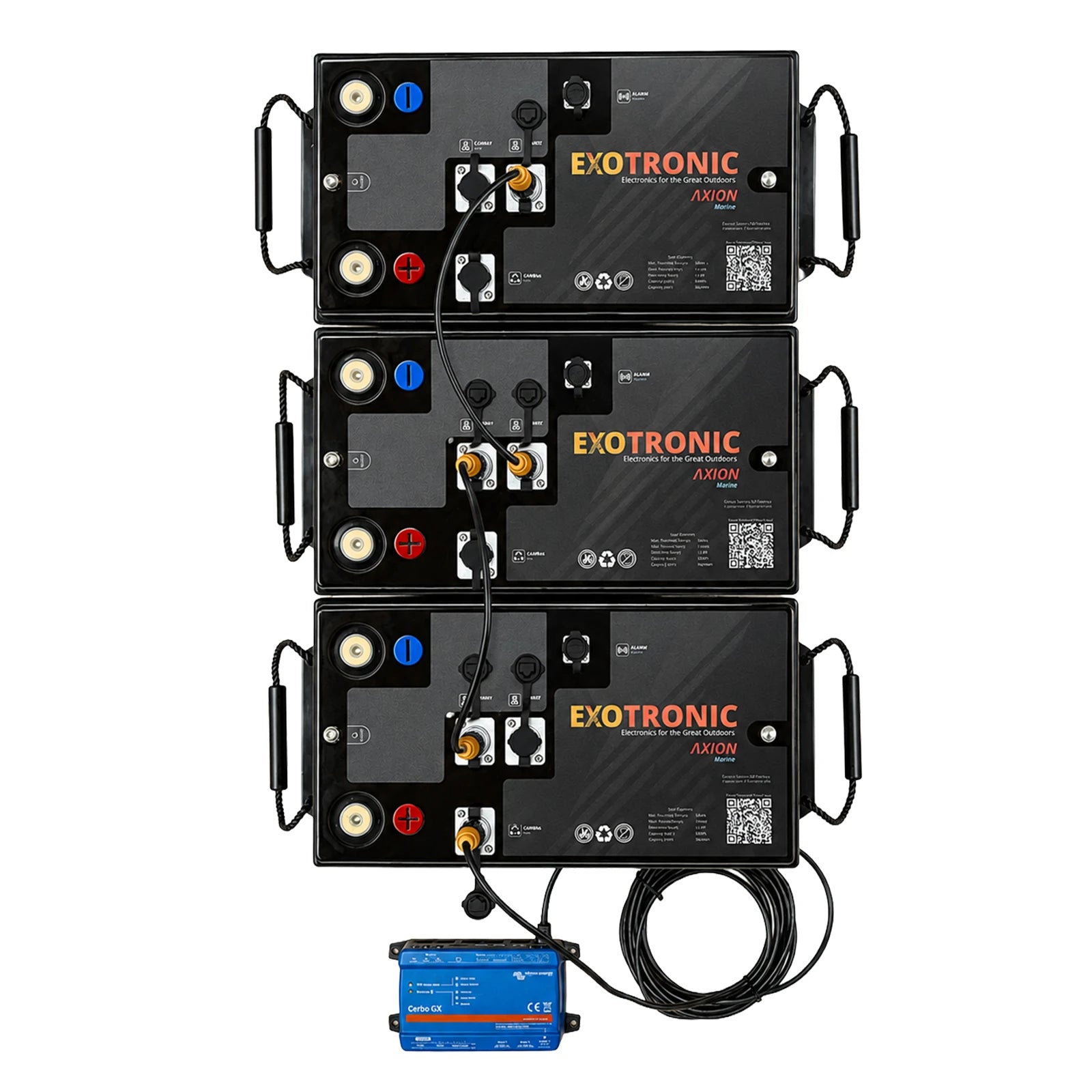 Exotronic 12V 300Ah Axion CANBus Bluetooth Lithium Battery | Marine Version