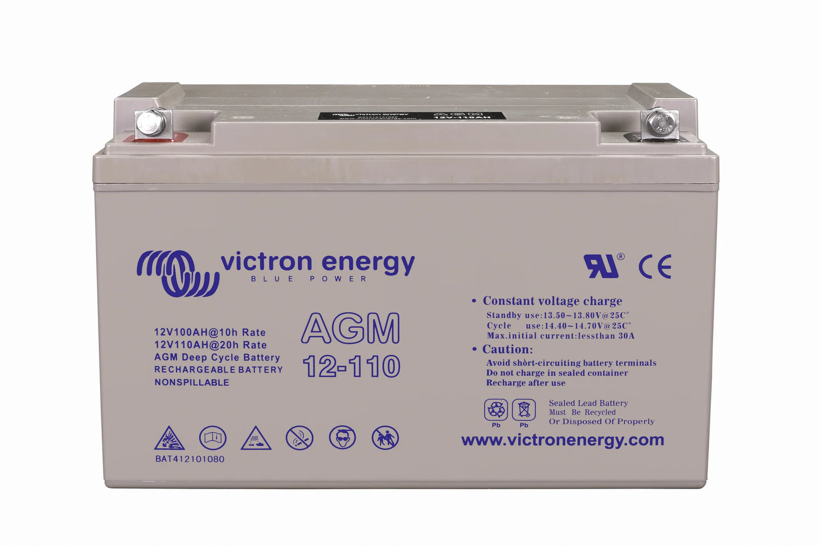 Victron 12V 110Ah AGM Deep Cycle Battery