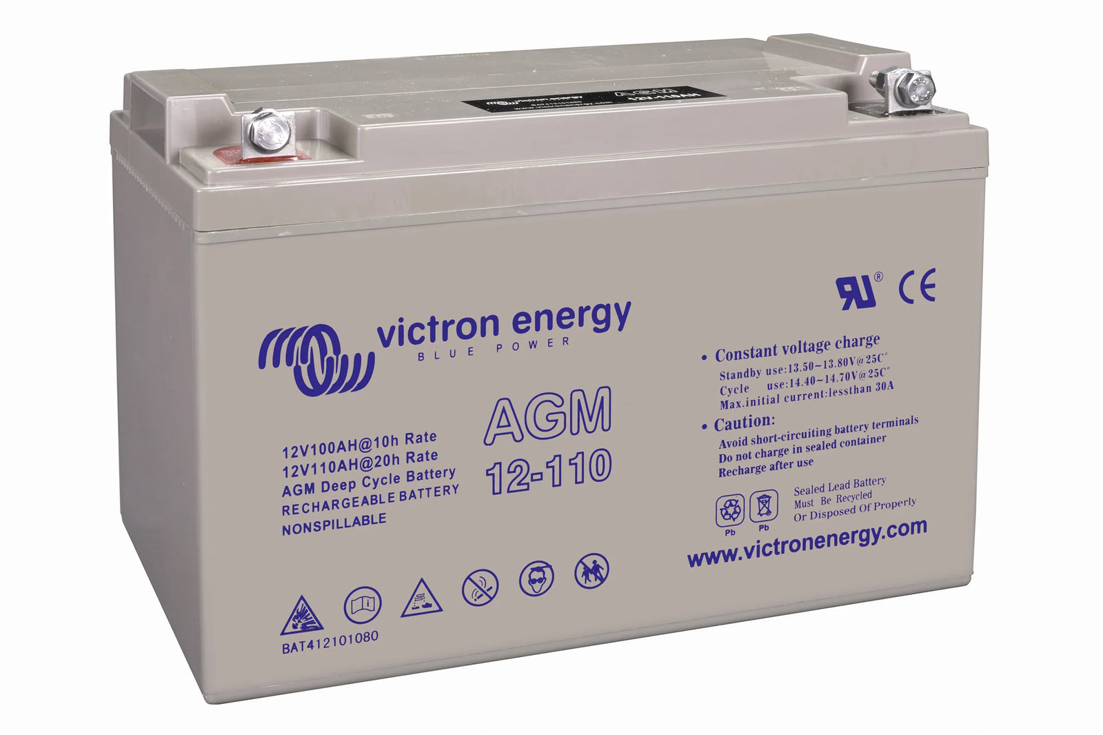Victron 12V 110Ah AGM Deep Cycle Battery