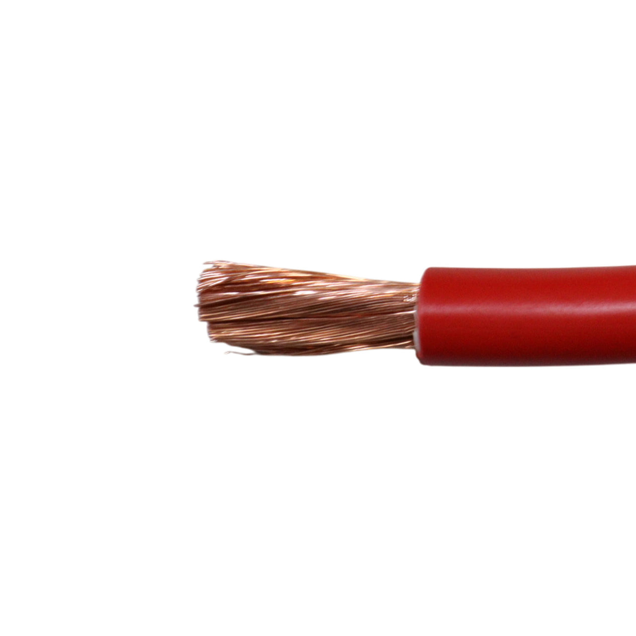 100m Roll of 2B&S (32mm²) Red Single Core Automotive Cable