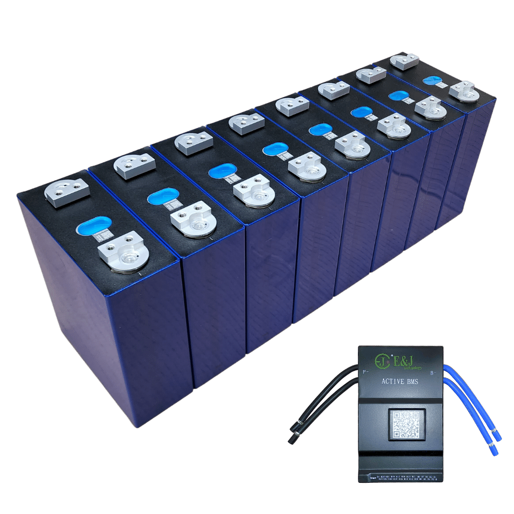 EVE 24V 304Ah (8x LiFePO4 Cells) + JK 200A BMS Combo Kit Main Image