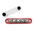 Exotronic 150A Red 5x M6 Stud Busbar with Cover Main Image