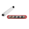 Exotronic 150A Red 5x M8 Stud Busbar with Cover Main Image