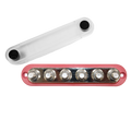 Exotronic 300A Red 6x M10 Stud Busbar with Cover Main Image