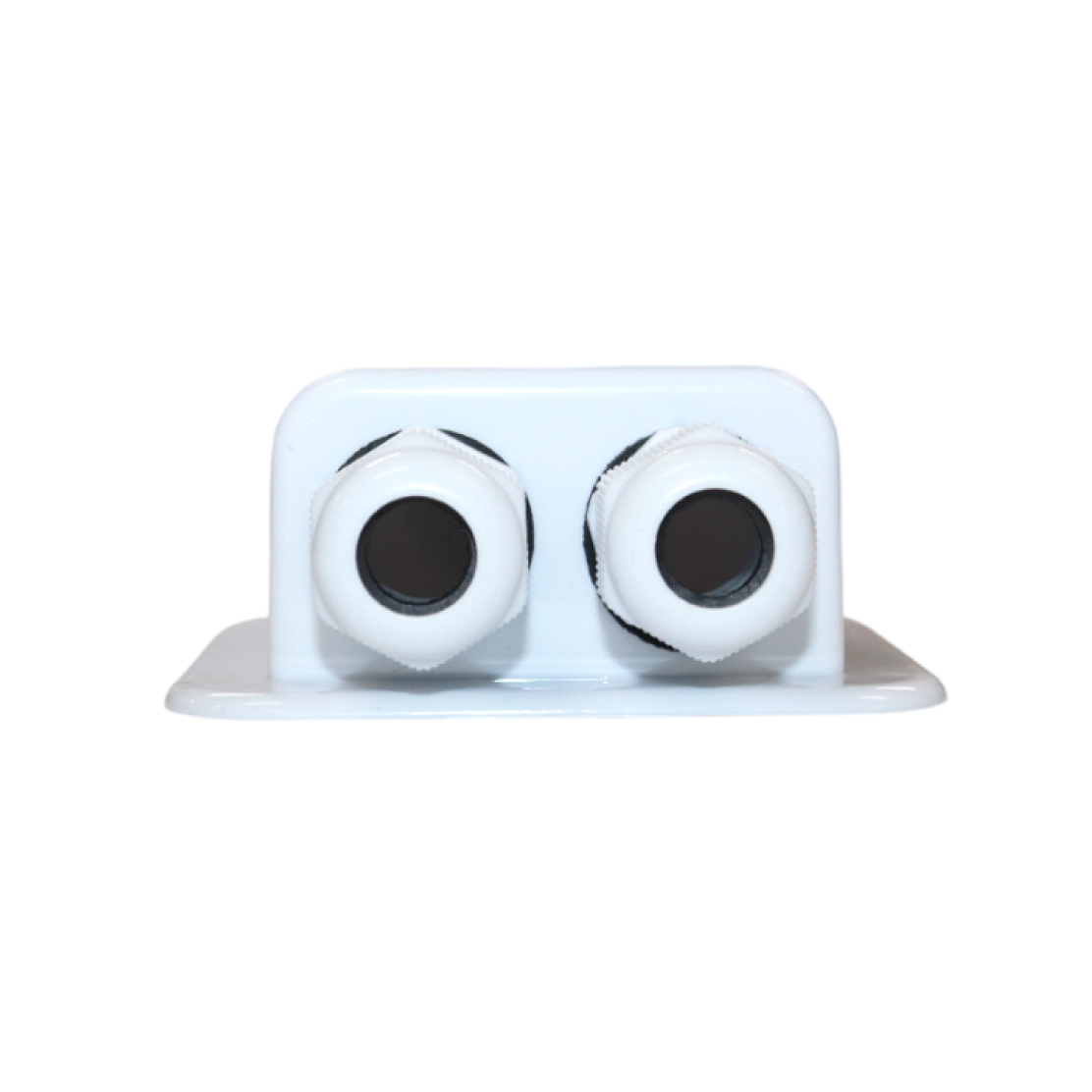 Exotronic 2 Gland White Cable Entry Cover (Lightweight ABS) 2