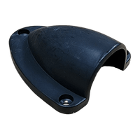 Exotronic Large Black Clamshell Cable Entry Cover 1