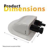 Exotronic MC4 Connector Cable Entry Cover 4