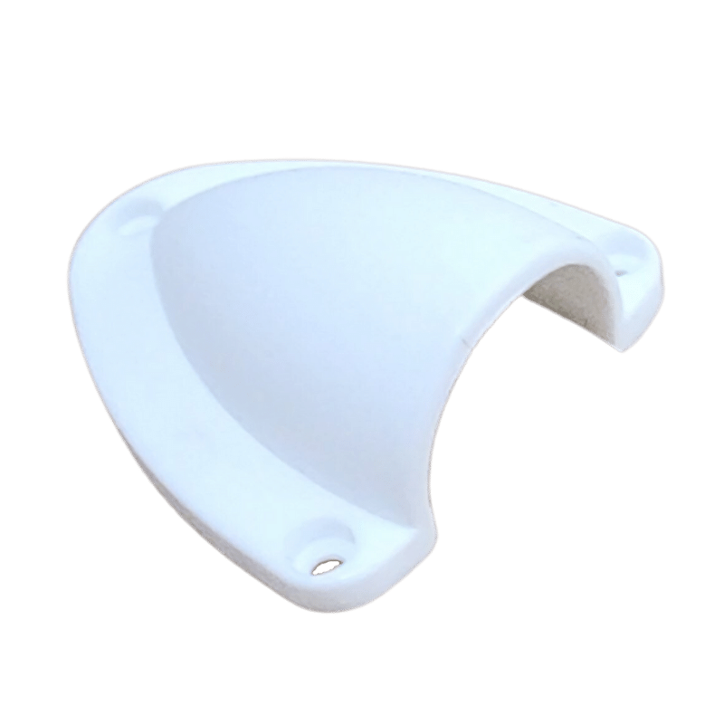 Exotronic Medium White Clamshell Cable Entry Cover 1