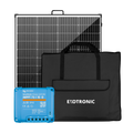 Exotronic 24V 200W Portable Folding Solar Panel + Victron SmartSolar 75/15