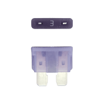 Exotronic ATO/ATC Standard Automotive Blade Fuse 3A Main Image