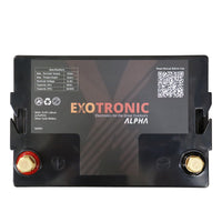 Exotronic 12V 50Ah Alpha IP67 Smart Bluetooth Lithium Battery