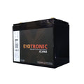 Exotronic 12V 100Ah Alpha IP67 Smart Bluetooth Lithium Battery
