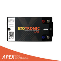 Exotronic 12V 350Ah Apex IP67 Smart Bluetooth Lithium Battery 3