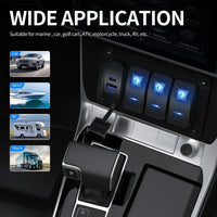 Exotronic USB-C & USB QC3.0 Flush Mount Socket 2