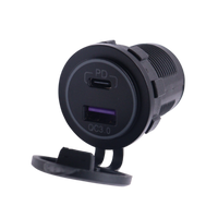 Exotronic USB-C & USB QC3.0 Flush Mount Socket 1