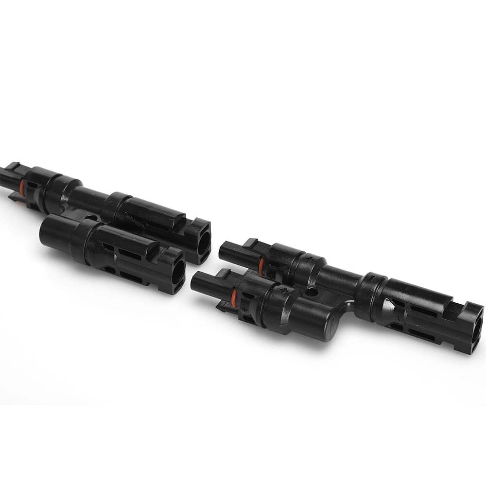 Exotronic 2 to 1 'h' Branch MC4 Compatible Solar Connector Pair 3