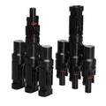 Exotronic 3 to 1 'h' Branch Joiner MC4 Compatible Connector Pair Main Image
