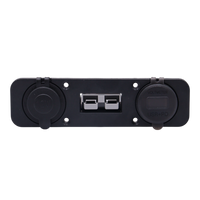 Exotronic 50A Anderson, Cig, USB & USB-C Socket Flush Mount Panel 1