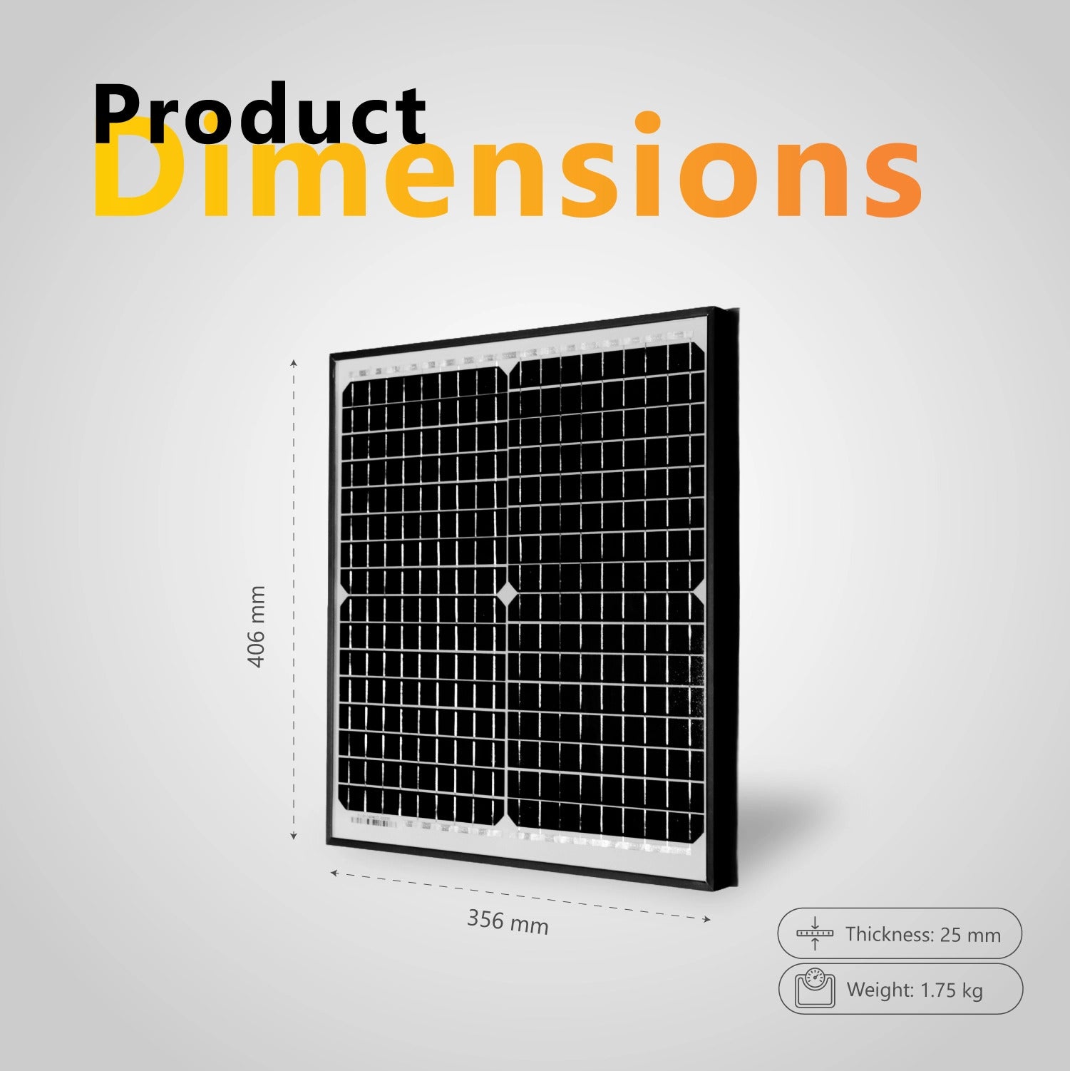 Exotronic 20W Fixed Solar Panel 3