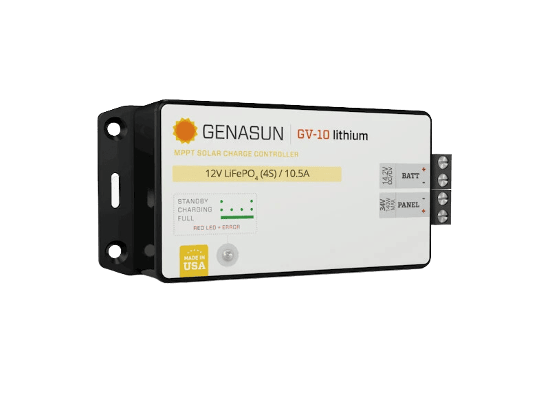 Genasun 10.5A MPPT 12V Lithium Solar Charge Controller 1