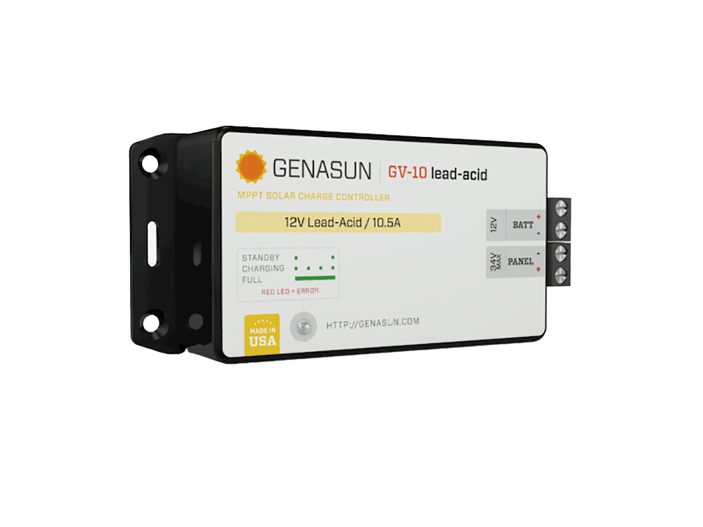 Genasun 10.5A MPPT 12V Lead-Acid Solar Charge Controller 1