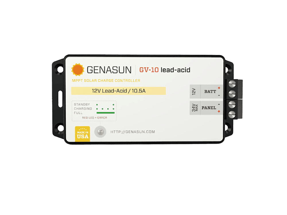 Genasun 10.5A MPPT 12V Lead-Acid Solar Charge Controller Main Image