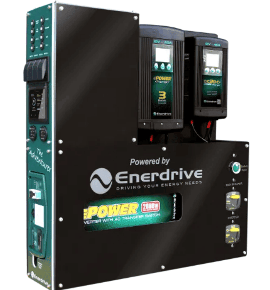 Enerdrive Adventurer System RIGHT 40AC 40DC 2000X inc Simarine SCQ50 Main Image