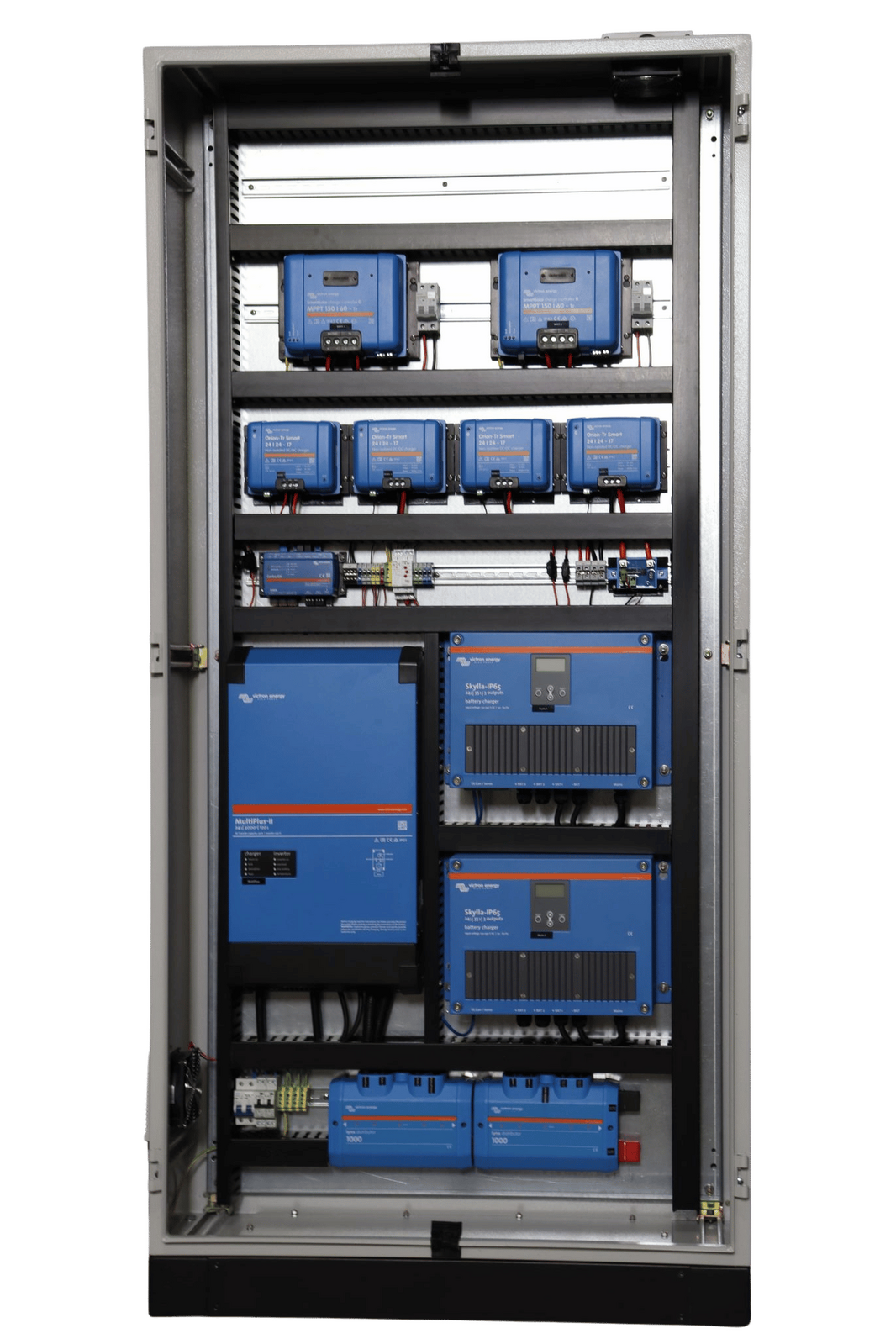 Custom Off-Grid Power System Electrical Cabinet 2