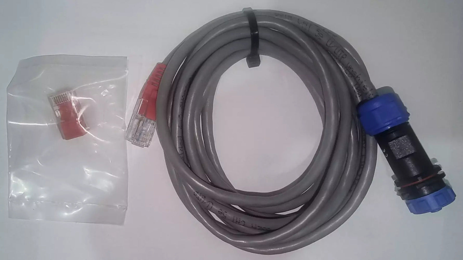 REC CAN Bus cable from 2Q BMS to SMA & other inverters, 3metres, Weipu SP13 connector to RJ45 connector Main Image