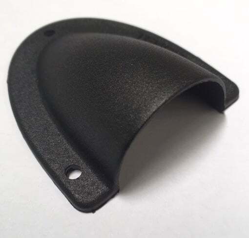 Medium Black Clamshell Cable Entry CoverMain Image