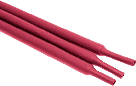Hellermann Tyton Red 18-6mm 3:1 Glue-Lined Heat Shrink, 1.2m (Suits 25mm2 to 70mm2) Main Image