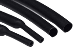 Hellermann Tyton Black 6-2mm 3:1 Glue-Lined Heat Shrink, 1.2m Main Image