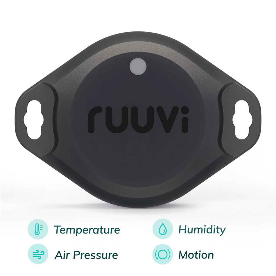 Ruuvi RuuviTag Pro Sensor (4in1) Wireless Temperature, Humidity, Air Pressure and Motion Sensor Main Image
