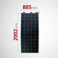 Sunman eArc 310W Flexible Solar Panel with Eyelets