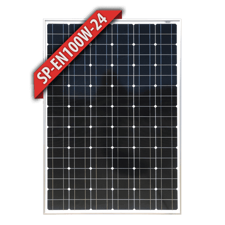Enerdrive Solar Panel - 100w Mono 24V Black Frame Main Image