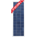 Enerdrive 120W Fixed Poly Slim Black Frame Solar Panel Main Image