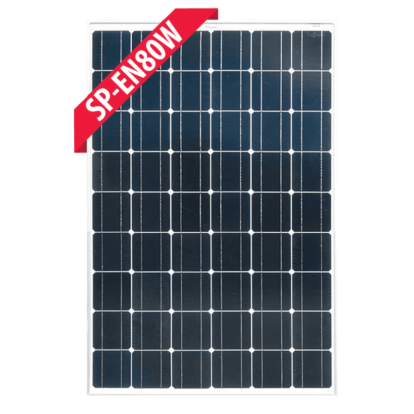Enerdrive 80W Fixed Mono Solar Panel Main Image