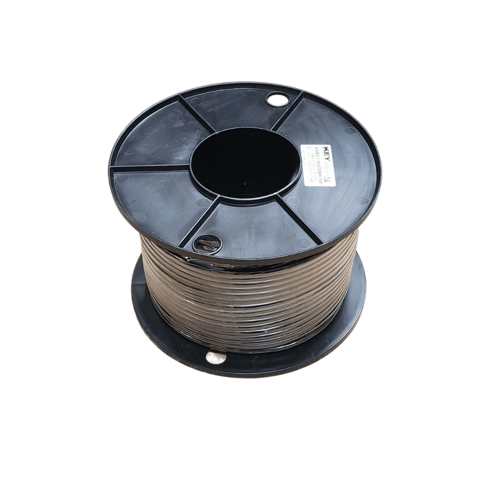 100m Roll of 6B&S (13.5mm²) Black Single Core Automotive Cable Main Image