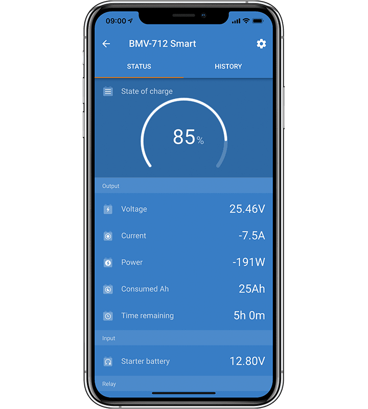 Victron Grey Smart BMV-712 Battery Monitor 4