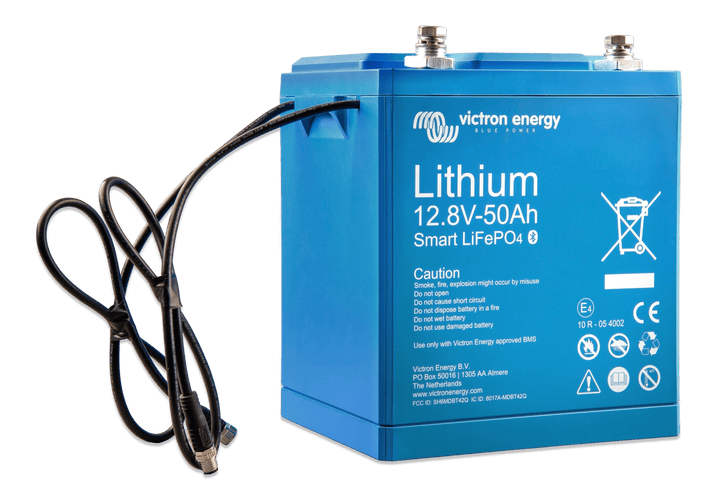 Victron 12V 50Ah Smart LiFePO4 Lithium Battery 2