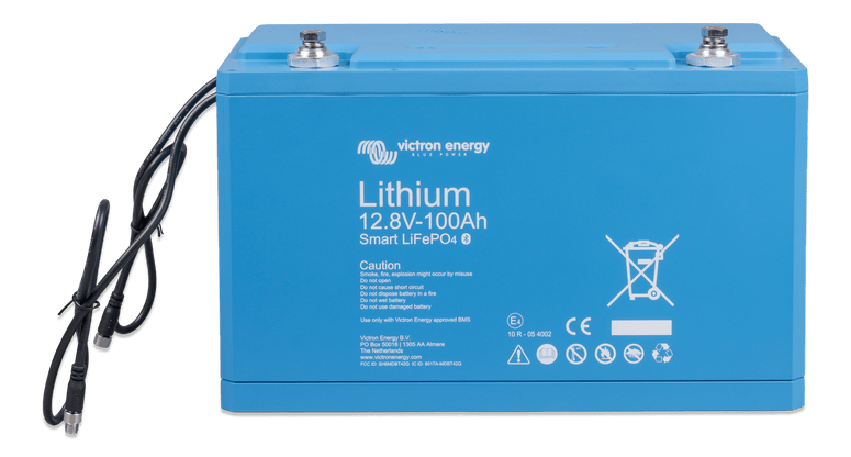 Victron 12V 100Ah Smart LiFePO4 Lithium Battery 1