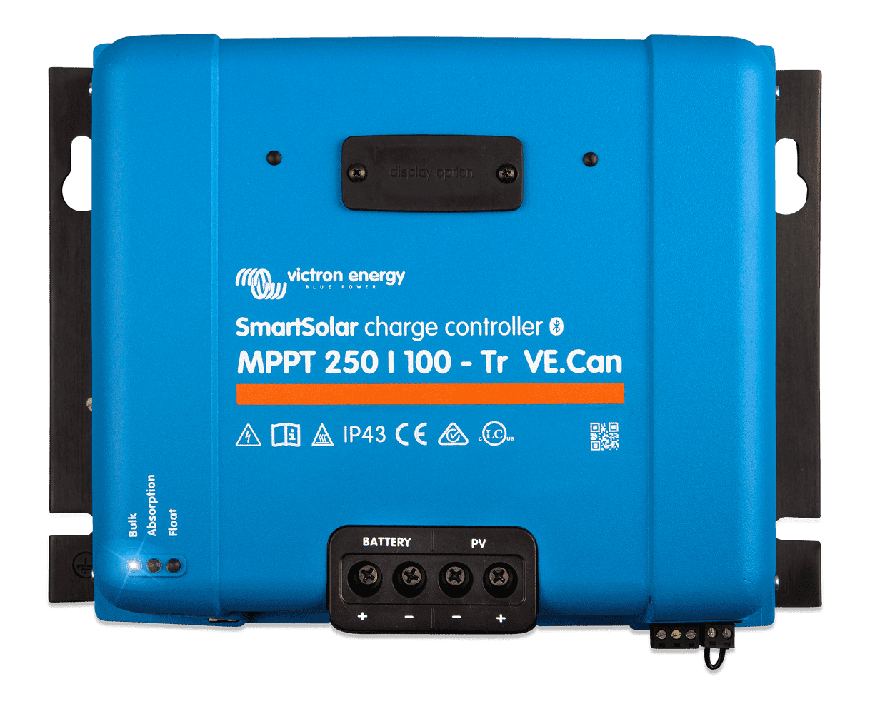 Victron 12/24/48V 100A SmartSolar MPPT 250/100-Tr VE.CAN Bluetooth Solar Charge Controller Main Image