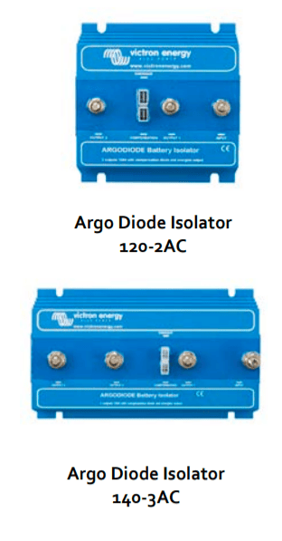 Victron 100A Battery Isolator Argodiode 100-3AC| 3 Batteries2