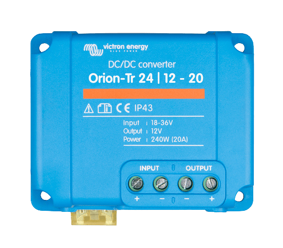 Victron 24V to 12V Orion-Tr 24/12-20A Non-Isolated DC-DC Converter Main Image